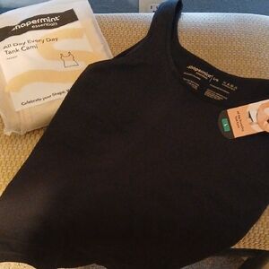 Shapermint Essentials Black Tank Top